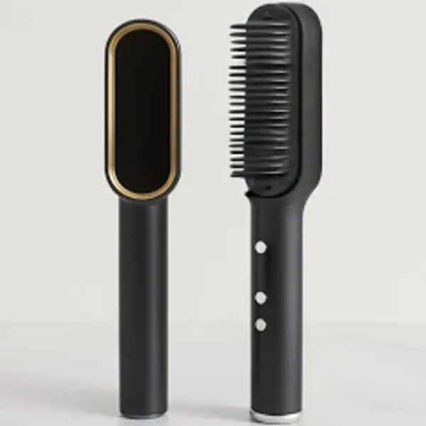 Gold_And_Black_Hair_Straightener_Comb
