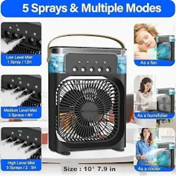 Black_Portable_Single_Fan