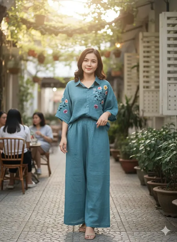 Premium_Floral_Embroidered_Teal_Co-ord_Set_for_Women