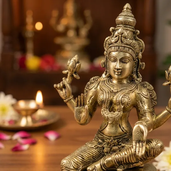Gold_Brass_Lakshmi_Idol_For_Home_Temple,_Pooja_Room,_Festive_Decor