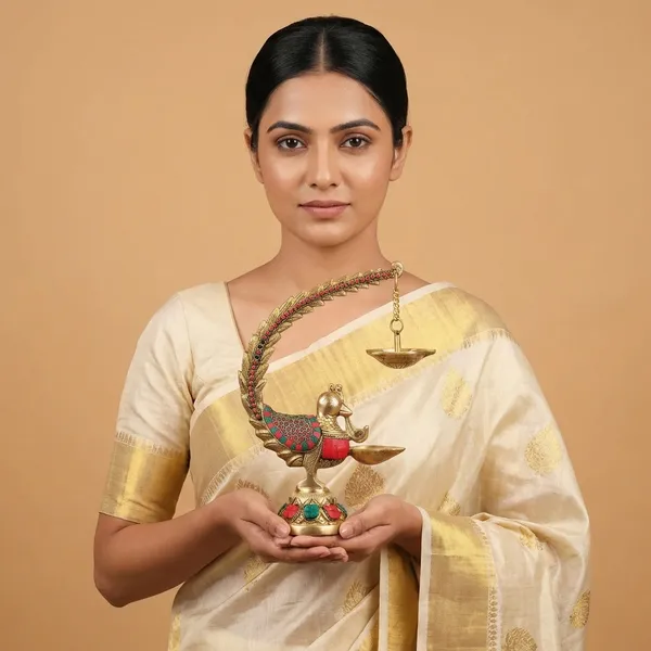 Gold_Brass_Diya_Stand_For_Home_Temple,_Entrance_Decor