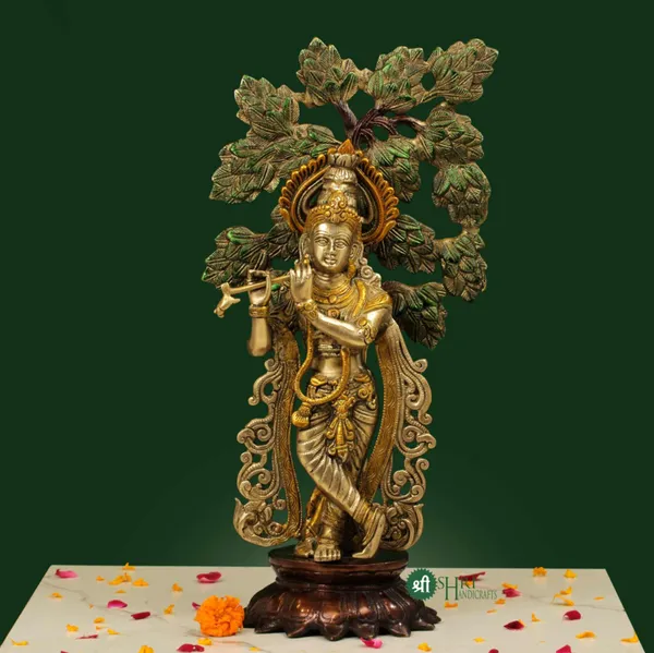 Gold_Brass_Krishna_Idol_For_Home_Temple,_Spiritual_Decor,_Gifting