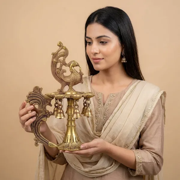 Gold_Brass_Diya_Stand_For_Home_Temple,_Festive_Decor