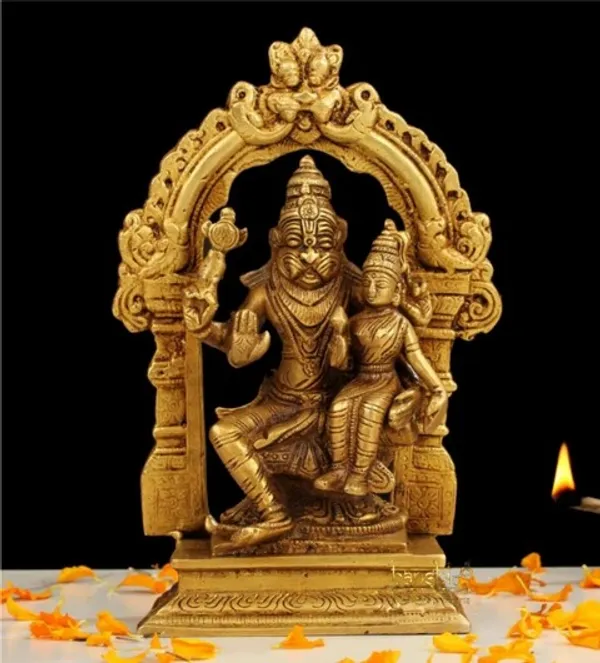 Gold_Brass_Venkateswara_Idol_For_Home_Temple,_Spiritual_Decor,_Gifting