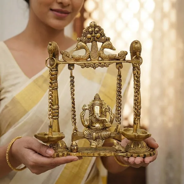 Gold_Brass_Ganesha_Jhula_Idol_For_Home_Temple,_Spiritual_Decor,_Gifting