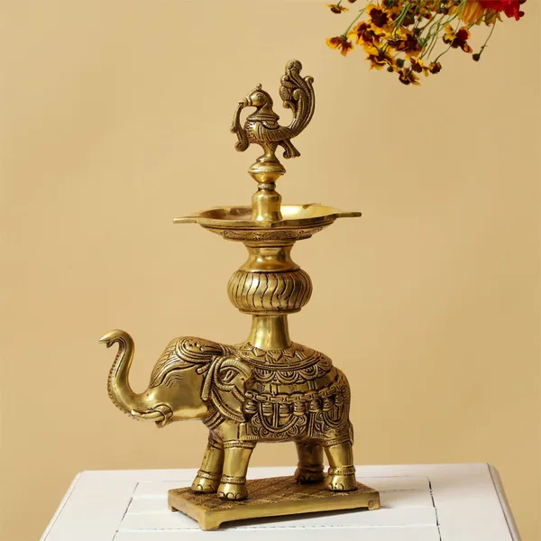 Gold_Brass_Diya_Stand_For_Home_Temple,_Festive_Decor