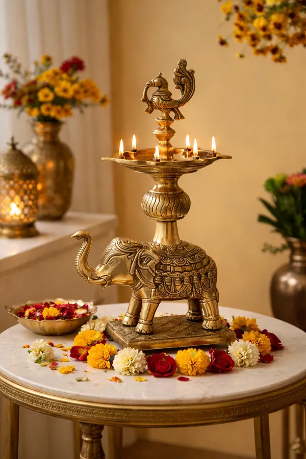 Gold_Brass_Diya_Stand_For_Home_Temple,_Festive_Decor