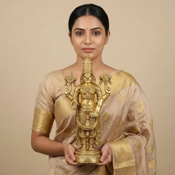 Gold_Brass_Vishnu_Idol_For_Home_Temple,_Spiritual_Decor