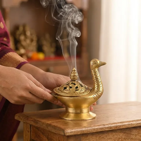 Gold_Brass_Peacock_Incense_Holder_With_Decorative_Lid