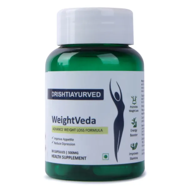 Dark_Translucent_Green__Synergistic_Ayurvedic_Blend_Weight_Veda_30_Capsules_500Mg