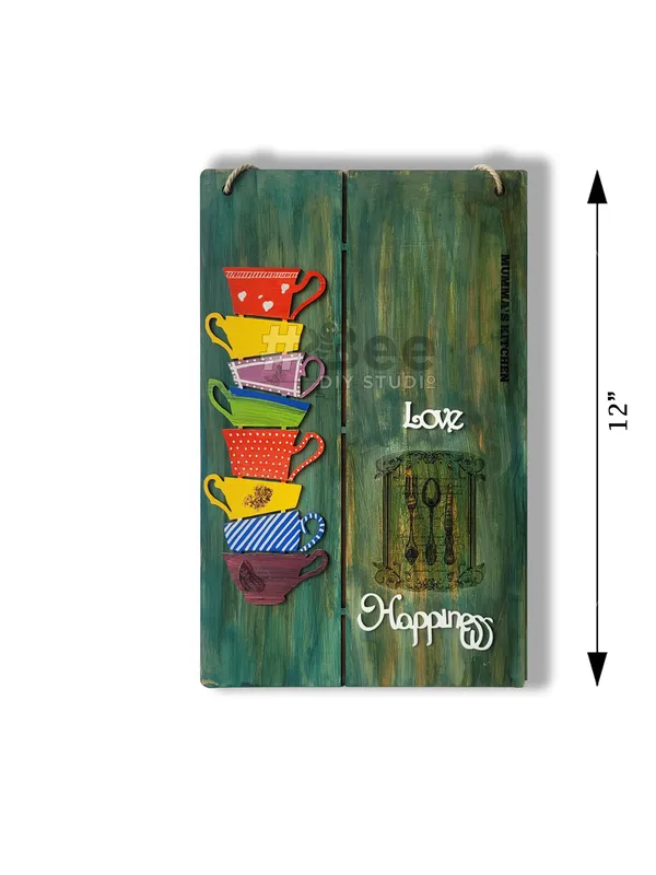 Multicolour_Mdf_Cup_Wall_Decor