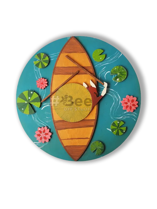 Multicolour_Mdf_Fisher_Man_Wall_Decor