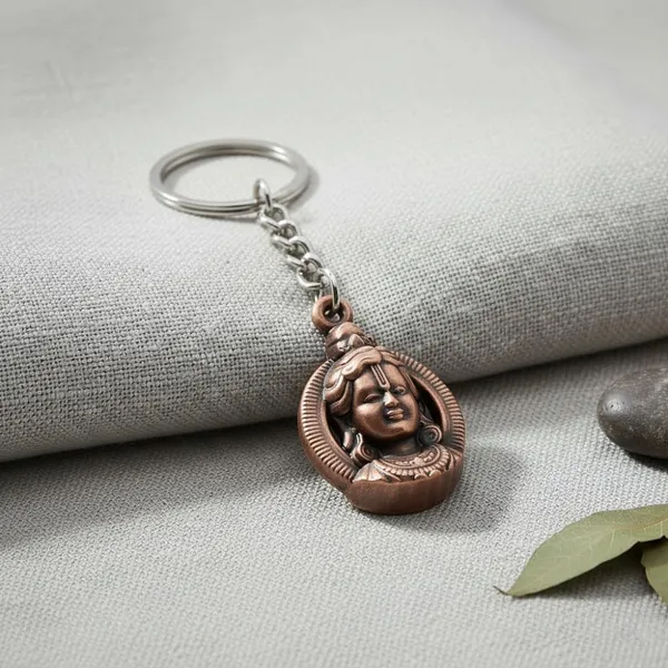 Ram_Lalla_Ayodhya_Keychain_Exquisite_Hindu_God_Keyring_For_Car_And_Bike_(5-Inch)
