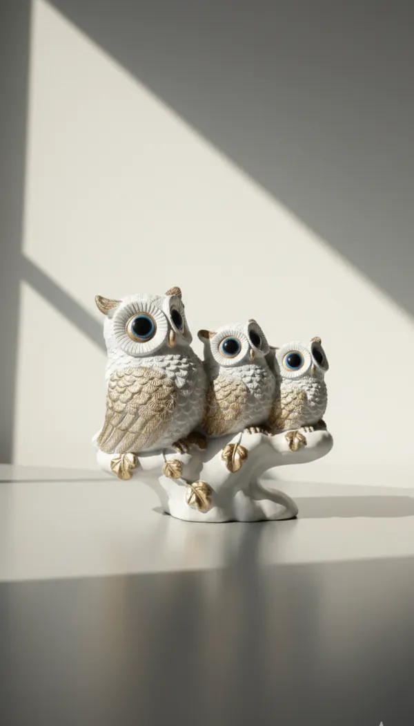 Owl_Family_Showpiece