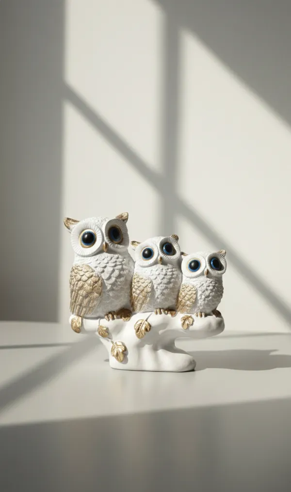 Owl_Family_Showpiece
