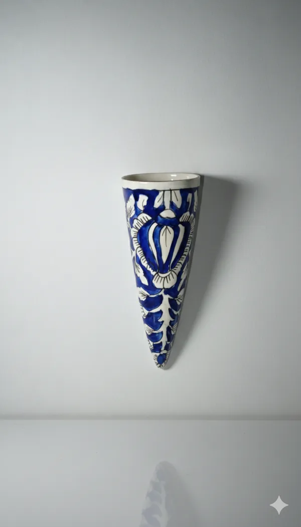 Wall_Hanging_Ceramic_Cone_Vase