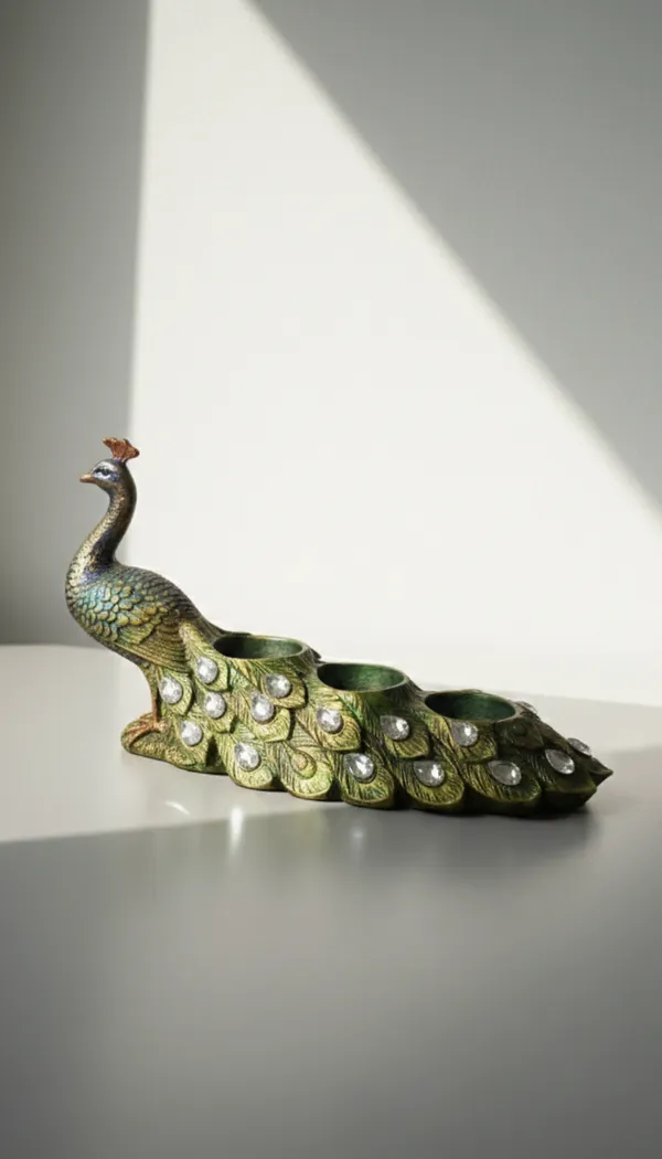 Peacock_Tealight_Holder