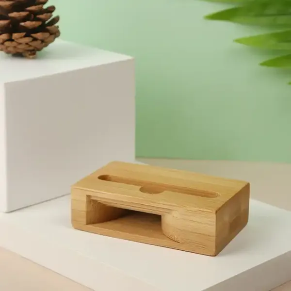 Bamboo_Mobile_Speaker_Cum_Stand_For_Office_And_Desk_Organiser