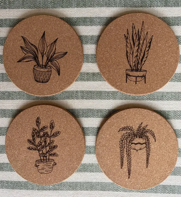 Custom_Made_Cork_Coasters_Set_Of_6_For_Household_And_Kitchen