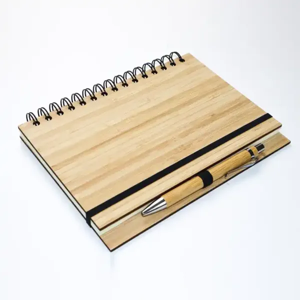 Pure_Bamboo_Spiral_Notebook_With_Pen_For_Office_And_Personal_Use