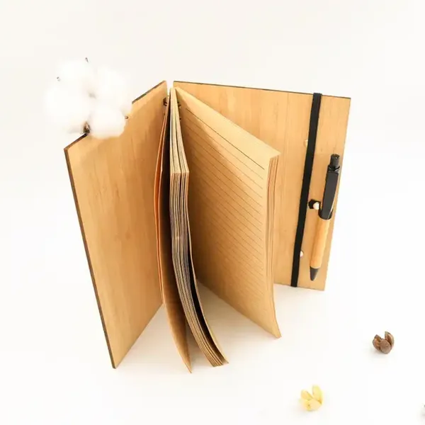 Pure_Bamboo_Spiral_Notebook_With_Pen_For_Office_And_Personal_Use