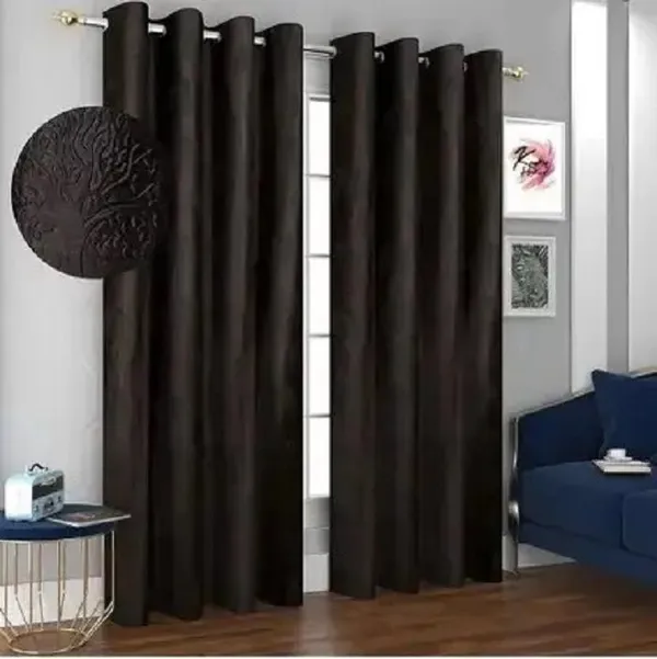 Brown_Polyester_Self_Design_&_Motif_Curtain_For_Living_&_Bed_Room_(Pack_of_2)