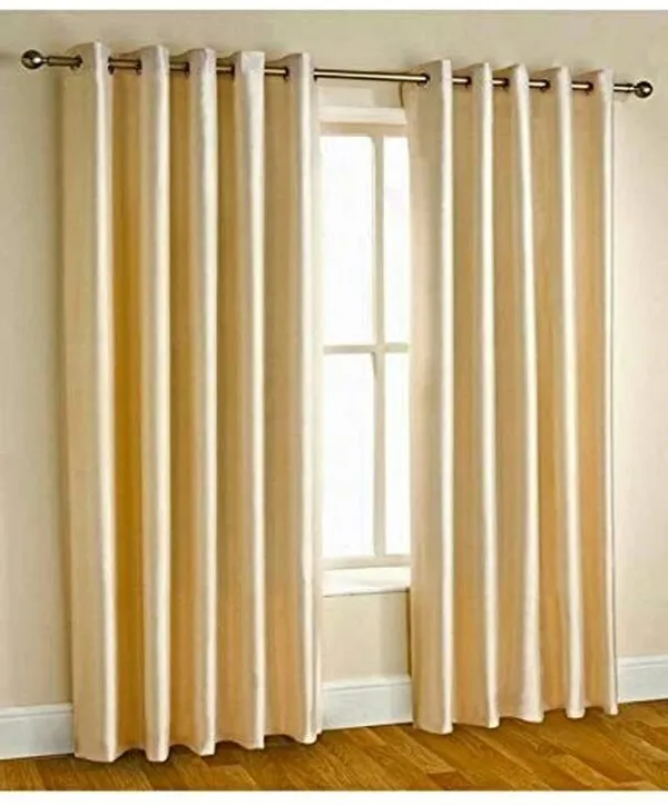 Beige_Polyester_Plain_Curtain_For_Living_&_Bed_Room_(Pack_of_2)