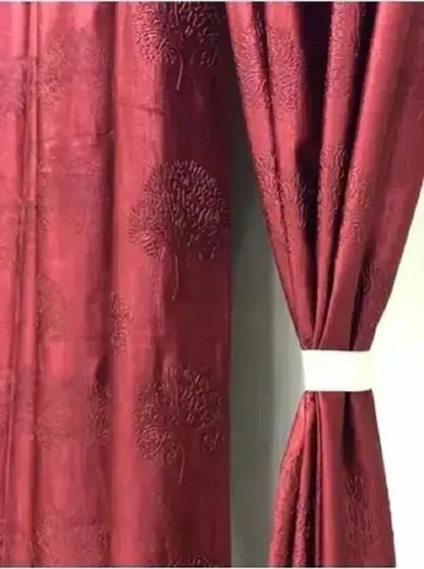 Maroon_Polyester_Self_Design_&_Motif_Curtain_For_Living_&_Bed_Room_(Pack_of_2)
