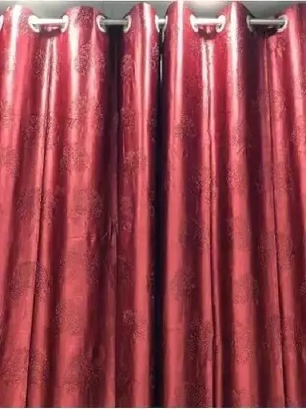 Maroon_Polyester_Self_Design_&_Motif_Curtain_For_Living_&_Bed_Room_(Pack_of_2)