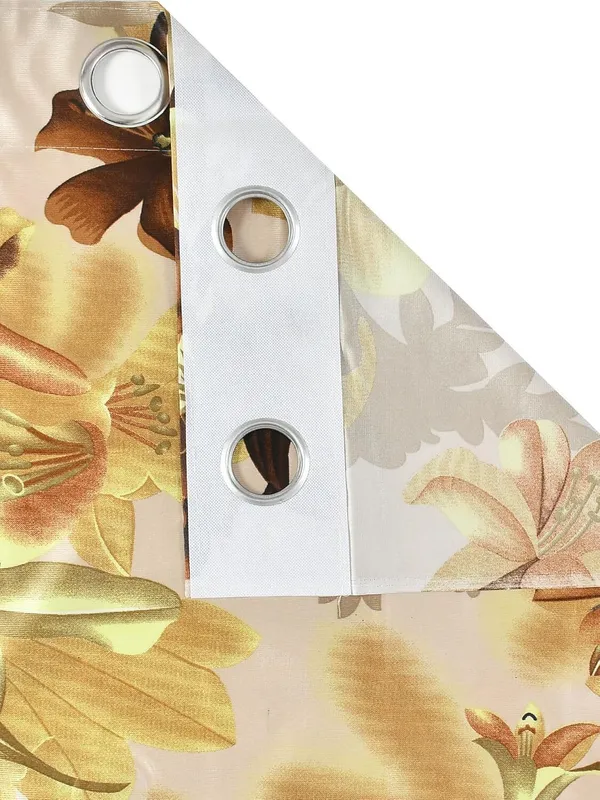 Yellow_Polyester_Floral_Curtain_For_Living_&_Bed_Room_(Pack_of_2)
