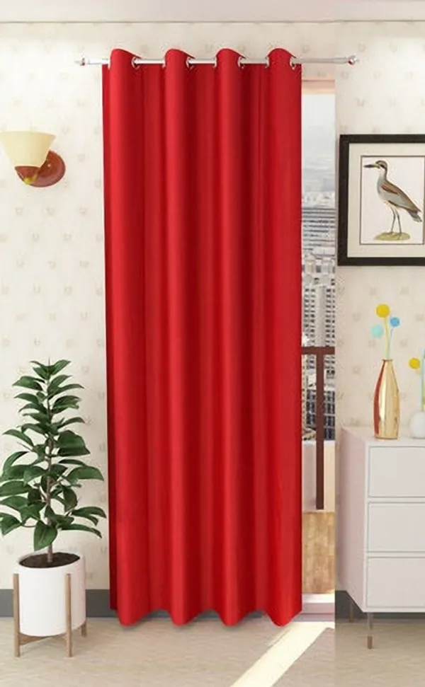 Red_Polyester_Solid_Curtain_For_Living_&_Bed_Room_(Pack_of_2)
