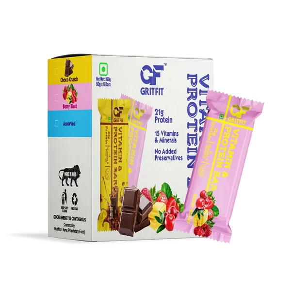 Berry_Blast_Vitamin_&_Protein_Bar_(Pack_of_6),_360g_(60g_x_6),_21g_Protein,_100%_Veg,_No_Preservatives,_Sports_Nutrition