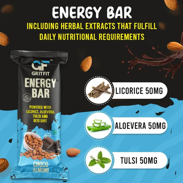 GRITFIT_Superfood_Choco_Almond_40_grams_Energy_Bar_[Pack_of_6],_3.62g_Protein_and_2.87g_Fiber_Per_Bar,_Nutrient-Rich_Snack,_No_Preservatives,_Cholesterol_or_Trans_Fats,_100%_Veg_for_Energy_&_Immunity