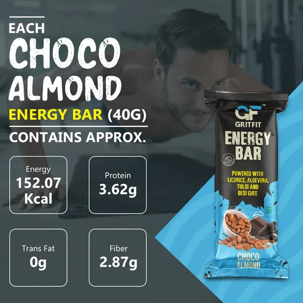 GRITFIT_Superfood_Choco_Almond_40_grams_Energy_Bar_[Pack_of_6],_3.62g_Protein_and_2.87g_Fiber_Per_Bar,_Nutrient-Rich_Snack,_No_Preservatives,_Cholesterol_or_Trans_Fats,_100%_Veg_for_Energy_&_Immunity