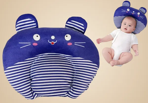 Dark_Blue_Cotton_Smiley_Baby_Pillow_For_Living_Room