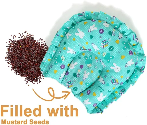 Green_Cotton_Smiley_Baby_Pillow_For_Living_Room