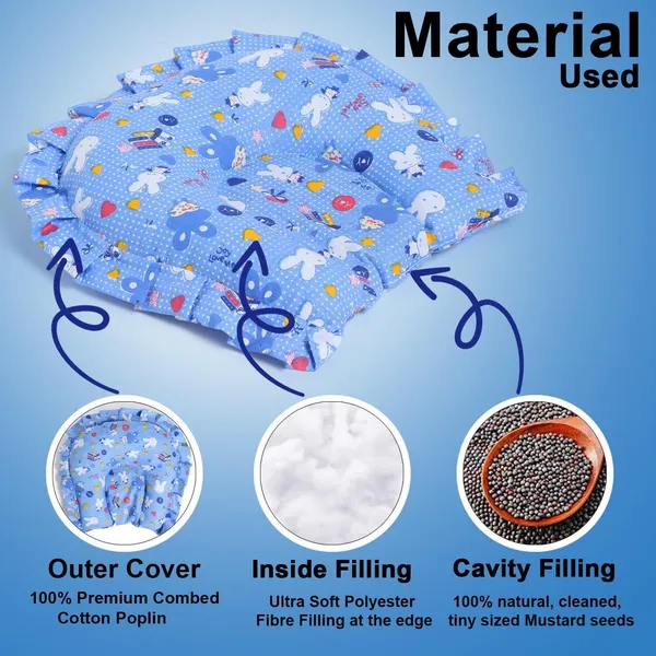 Blue_Cotton_Nature_Travel_Pillow_For_Bed_Room