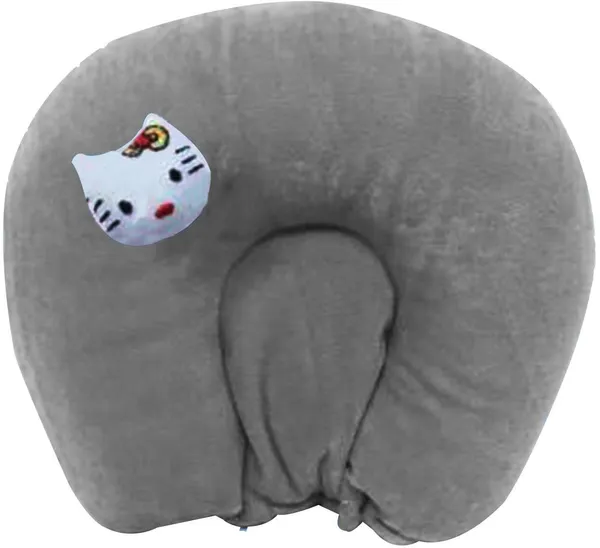 Grey_Cotton_Smiley_Baby_Pillow_For_Living_Room