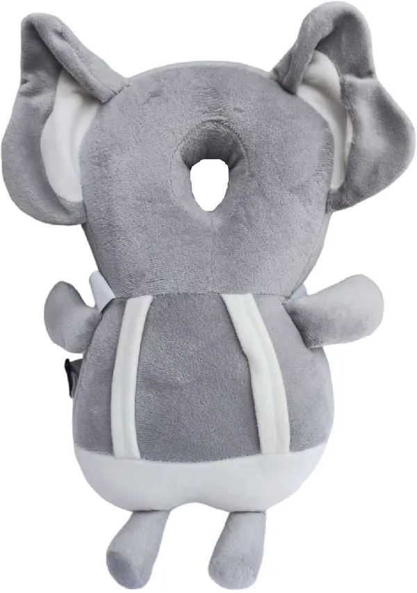 Grey_Polyester_Smiley_Lumbar_Pillow_For_Living_Room