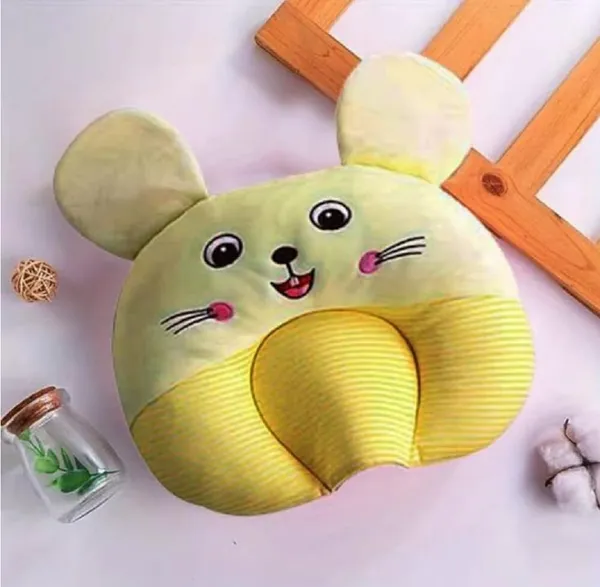 Yellow_Cotton_Smiley_Baby_Pillow_For_Living_Room