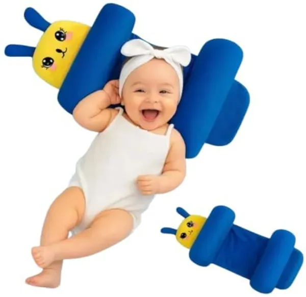 Blue_Cotton_Smiley_Baby_Pillow_For_Living_Room