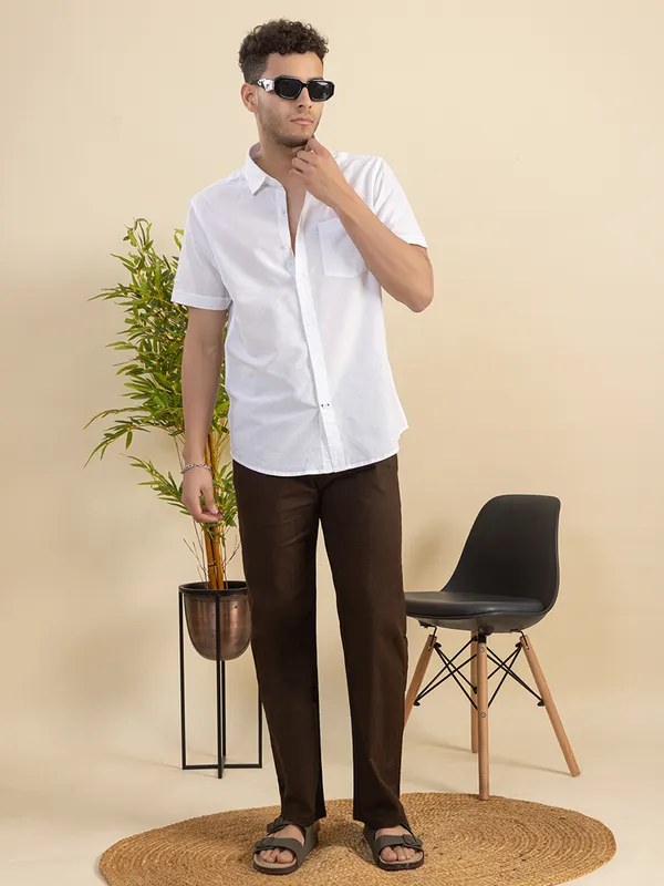 Dark_Brown_Linen_TrackPants