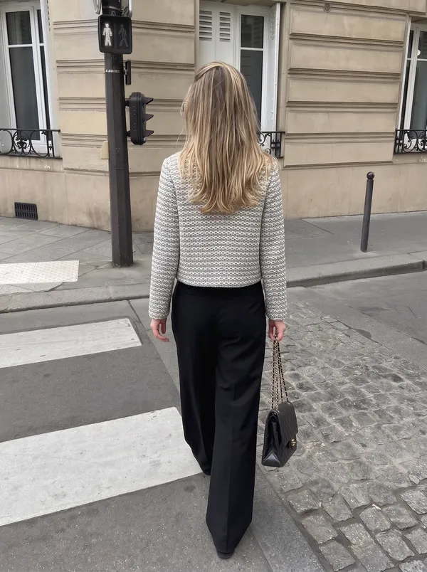 Women's_Geometric_Pattern_Cardigan_Black