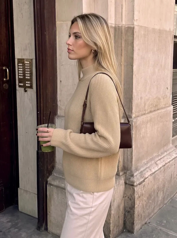 High_Neck_Pullover_-_Beige
