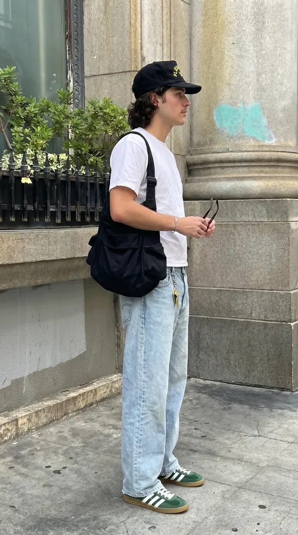 White_Solid_Round_Neck_T-Shirt
