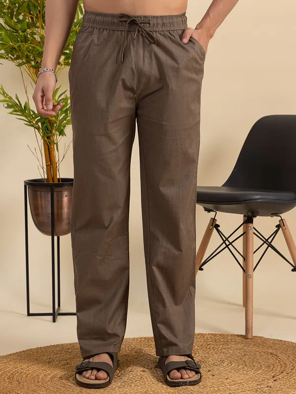 Khaki_Linen_TrackPants