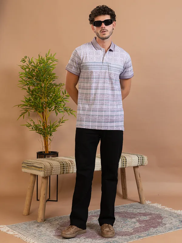 Purple_Cotton_Printed_Polo