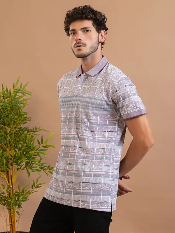 Purple_Cotton_Printed_Polo