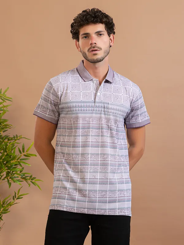 Purple_Cotton_Printed_Polo