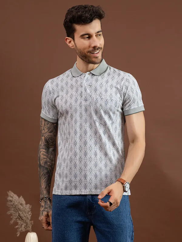 Forest_Green_Cotton_Polo